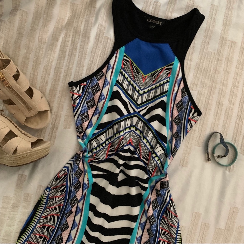 EXPRESS Halter Dress